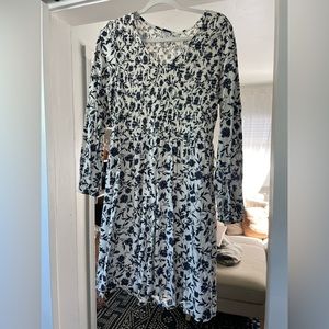 Brand New Old Navy Floral White Dress